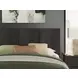 Agrander Dark Brown King Panel Bed