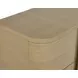 Carino Sand Cerused and Gold 2 Drawer Nightstand
