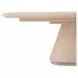 Carino Sand Cerused 132" Extendable Rectangular Dining Table