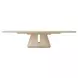 Carino Sand Cerused 132" Extendable Rectangular Dining Table