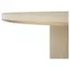 Carino Sand Cerused and Gold 64" Round Dining Table