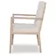 Carino Sand Cerused and Gold Round Dining Room Set