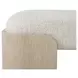 Carino Sand Cerused and Beige Upholstered Storage Bed Bench