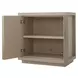 Carino Sand Cerused and Gold 2 Door Accent Chest