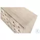 Hearthwood Wooden Weave Grey Wash 4 Door Credenza