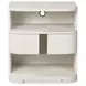 Carino Frost and Beige Upholstered Panel Bedroom Set