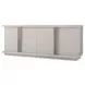 Carino Frost and Gray 2 Door Credenza