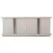 Carino Frost and Gray 2 Door Credenza
