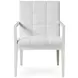 Carino Gray Upholstered Dining Arm Chair