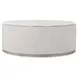 Carino Frost and Beige Round Occasional Table Set