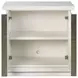 Carino Frost and Gray 2 Door Accent Chest