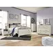 Bellaby Whitewash 7 Drawer Dresser and Rectangular Mirror