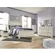 Bellaby Whitewash 7 Drawer Dresser and Rectangular Mirror