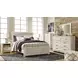 Bellaby Whitewash 7 Drawer Dresser and Rectangular Mirror