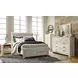 Bellaby Whitewash 7 Drawer Dresser and Rectangular Mirror