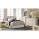 Bellaby Whitewash 7 Drawer Dresser and Rectangular Mirror
