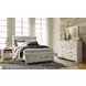 Bellaby Whitewash 7 Drawer Dresser and Rectangular Mirror