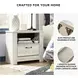 Bellaby Whitewash One Drawer Nightstand