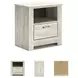 Bellaby Whitewash One Drawer Nightstand