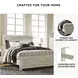 Bellaby Whitewash Queen Panel Bed