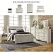 Bellaby Whitewash Queen Panel Bed