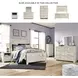 Bellaby Whitewash Queen Crossbuck Panel Bed