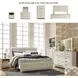 Bellaby Whitewash King Panel Bed