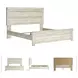 Bellaby Whitewash King Panel Bed