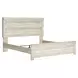 Bellaby Whitewash King Panel Bed