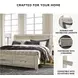 Bellaby Whitewash King Platform Storage Bed