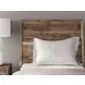 Zadilyn Warm Natural Brown Twin Panel Headboard