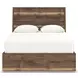 Zadilyn Brown Queen Storage Panel Bed
