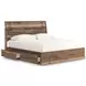 Zadilyn Brown King Storage Panel Bed