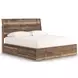 Zadilyn Brown King Storage Panel Bed