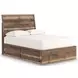 Zadilyn Brown Full Storage Panel Bed