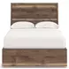 Zadilyn Brown Full Storage Panel Bed