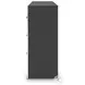 Ravalori Black Panel Upholstered Bedroom Set