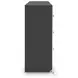 Ravalori Black Panel Upholstered Bedroom Set