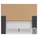 Ravalori Black Queen Upholstered Panel Bed