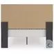 Ravalori Black Queen Upholstered Panel Storage Bed