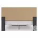 Ravalori Black King Upholstered Panel Storage Bed
