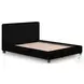 Ravalori Black Queen Upholstered Bed