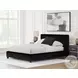 Ravalori Black Queen Upholstered Bed