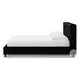 Ravalori Black King Upholstered Bed