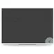 Ravalori Black 2 Drawer Nightstand with USB Charging