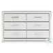 Ravalori White Upholstered Panel Storage Bedroom Set