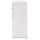 Ravalori White Upholstered Panel Storage Bedroom Set