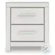Ravalori White Upholstered Panel Storage Bedroom Set