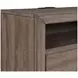 Harrisburg Walnut 2 Drawer Nightstand with USB Charging