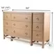 Cypress Sandstone 9 Drawer Dresser